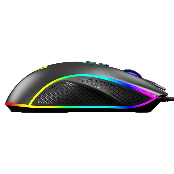 Mouse Modecom M-MC-VELES-100 Negru Multicolor 12800 DPI