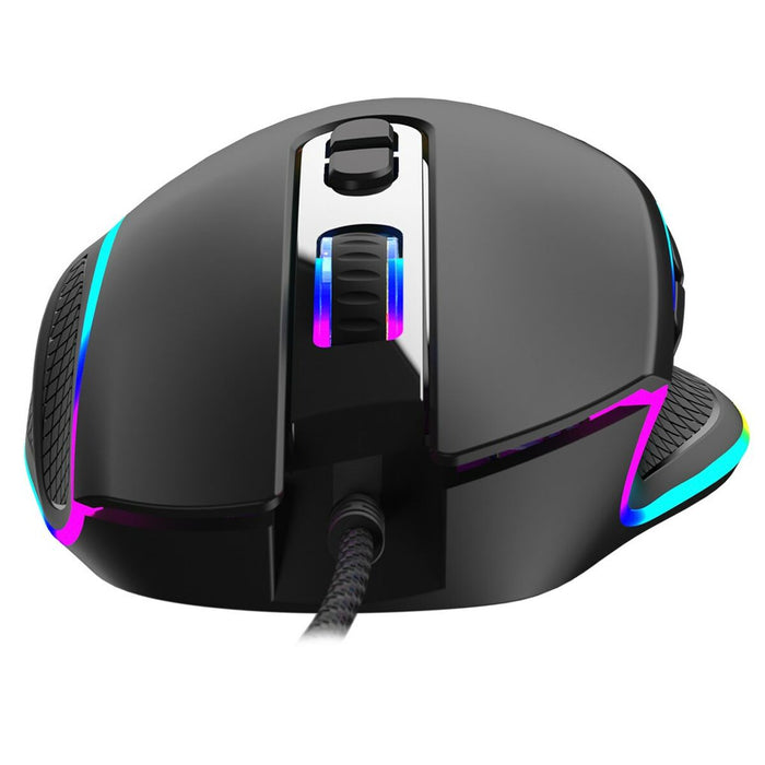 Mouse Modecom M-MC-VELES-100 Negru Multicolor 12800 DPI