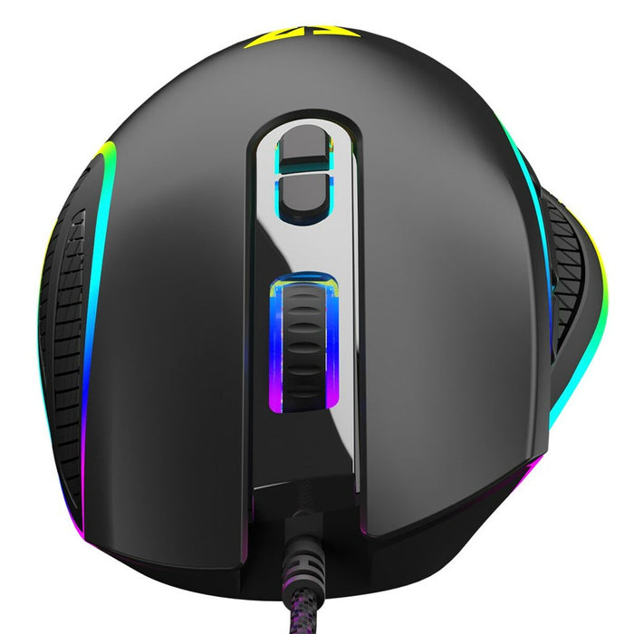 Mouse Modecom M-MC-VELES-100 Negru Multicolor 12800 DPI