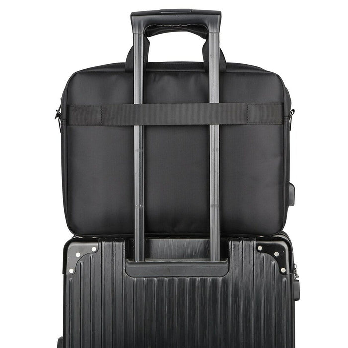Servietă Modecom Porto Negru 15,6" 30 x 40 x 7 cm