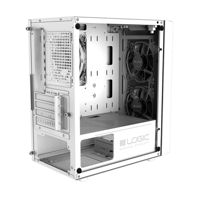 Unitate Semi-tower ATX Logic ATOS ARGB Alb