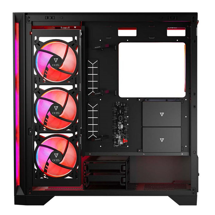 Unitate Semi-tower ATX Modecom VOLCANO EXPANSE S APEX ARGB Negru