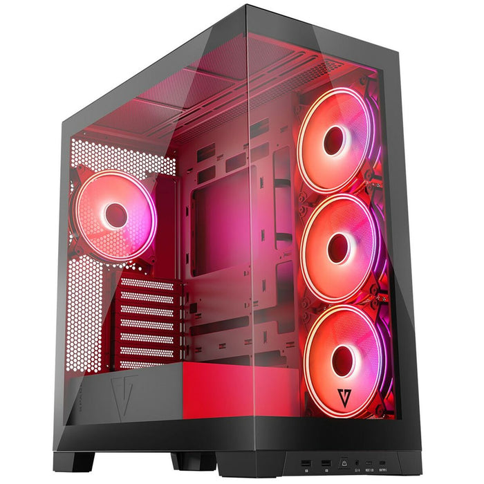 Unitate Semi-tower ATX Modecom Volcano SPACE APEX ARGB Negru