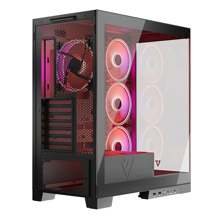 Unitate Semi-tower ATX Modecom Volcano SPACE APEX ARGB Negru