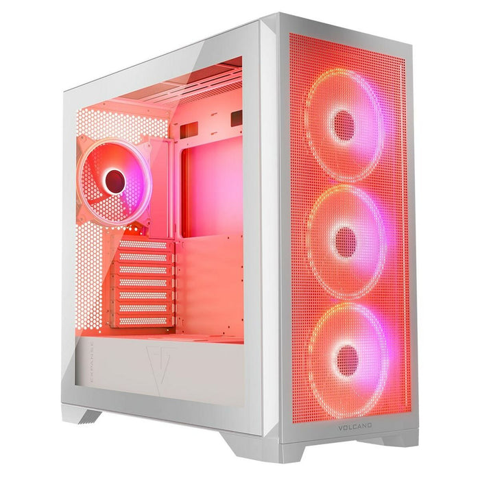 Unitate Semi-tower ATX Modecom VOLCANO EXPANSE S APEX ARGB Alb