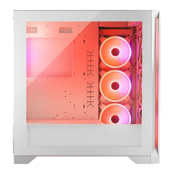 Unitate Semi-tower ATX Modecom VOLCANO EXPANSE S APEX ARGB Alb