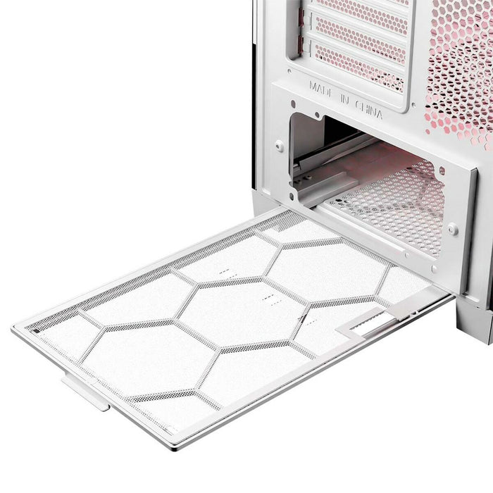 Unitate Semi-tower ATX Modecom VOLCANO EXPANSE S APEX ARGB Alb