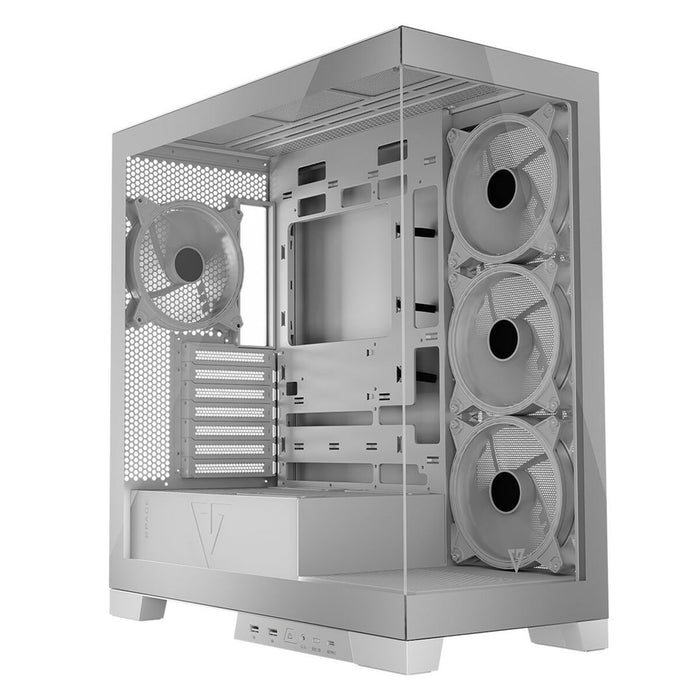 Unitate Semi-tower ATX Modecom Volcano SPACE APEX ARGB Alb