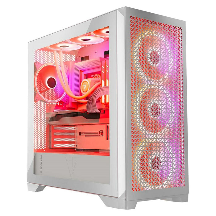 Unitate Semi-tower ATX Modecom VOLCANO EXPANSE T APEX ARGB Alb