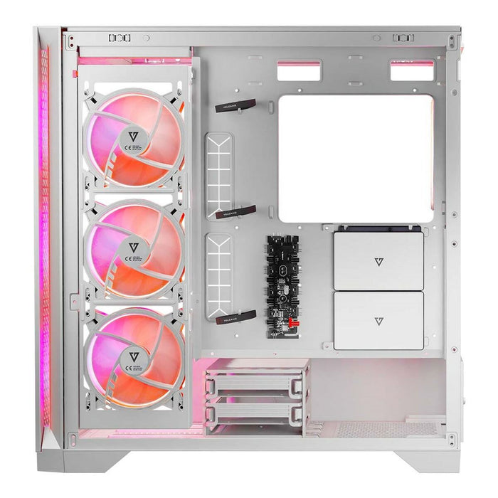 Unitate Semi-tower ATX Modecom VOLCANO EXPANSE T APEX ARGB Alb
