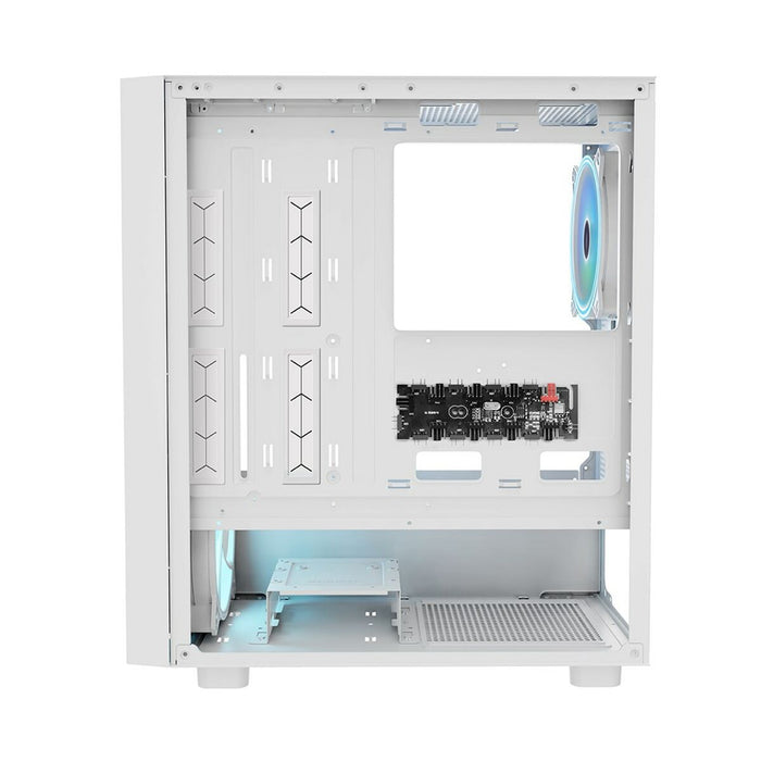 Unitate Semi-tower ATX Modecom BREEZE ARGB Alb