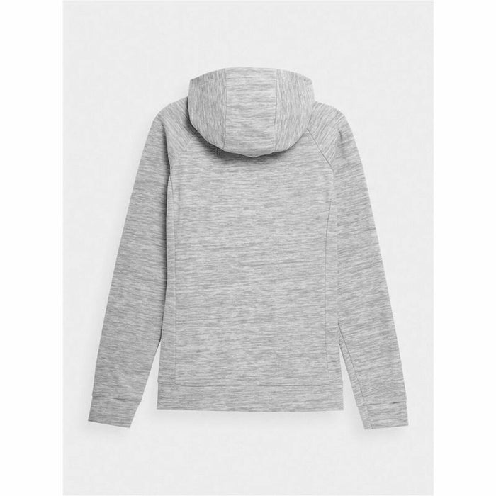 Hanorac cu Glugă Femei 4F Fleece Gri