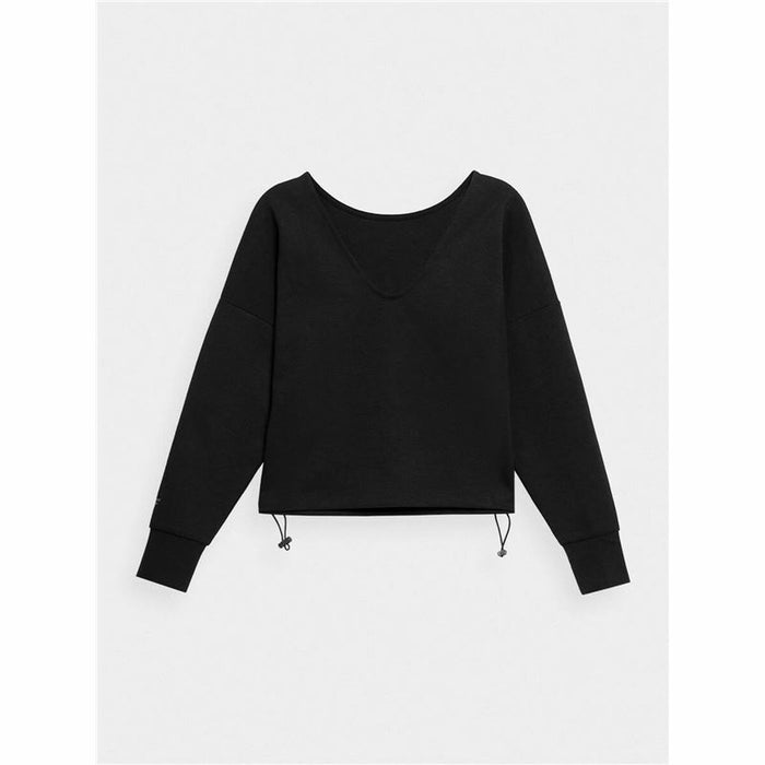 Hanorac fără Glugă Femei 4F BLD026 Negru