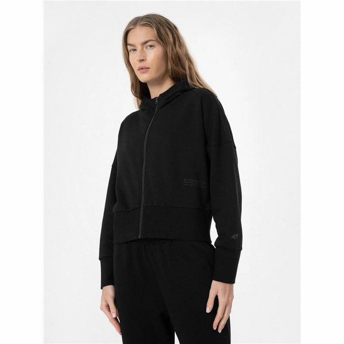 Hanorac cu Glugă Femei 4F BLD027 Negru