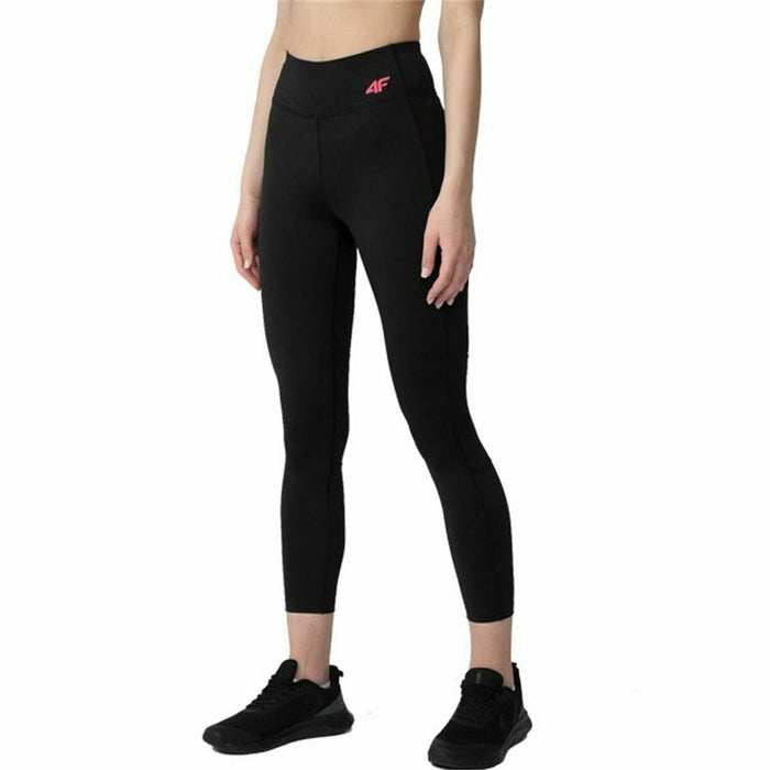 Pantaloni lungi de sport 4F Quick-Drying Negru Femeie