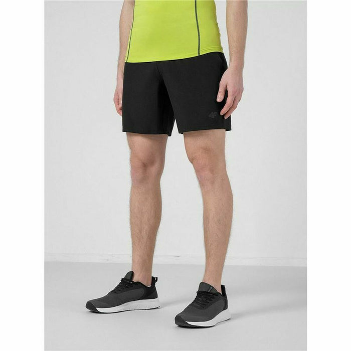 Pantaloni Scurți Sport pentru Bărbați 4F Quick-Drying Negru