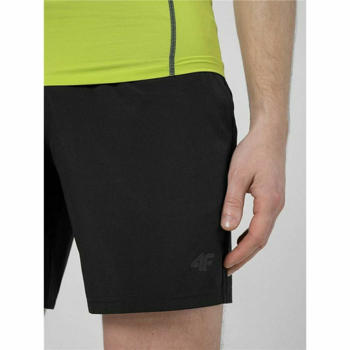 Pantaloni Scurți Sport pentru Bărbați 4F Quick-Drying Negru