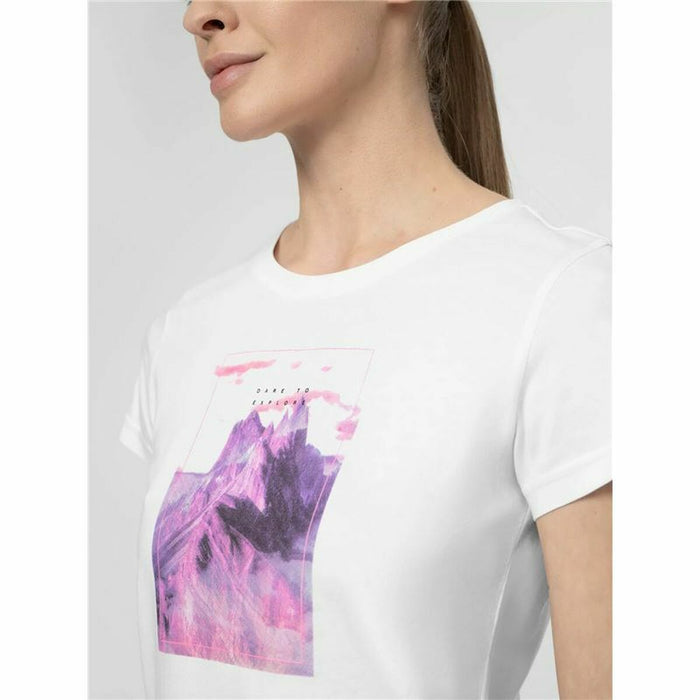 Tricou cu Mânecă Scurtă Femei 4F TSD060
