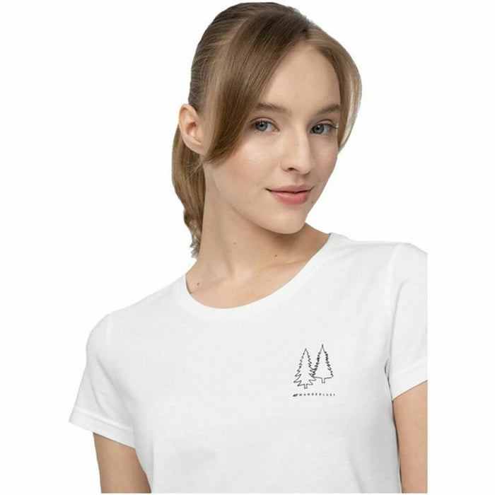Tricou cu Mânecă Scurtă Femei 4F Regular