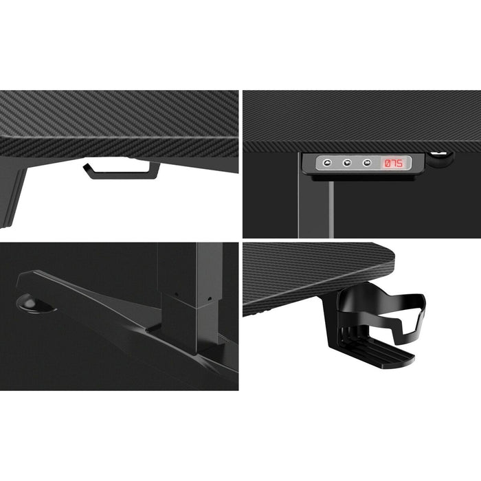 Birou Huzaro HZ-Hero 8.5 Negru 140 x 60 cm