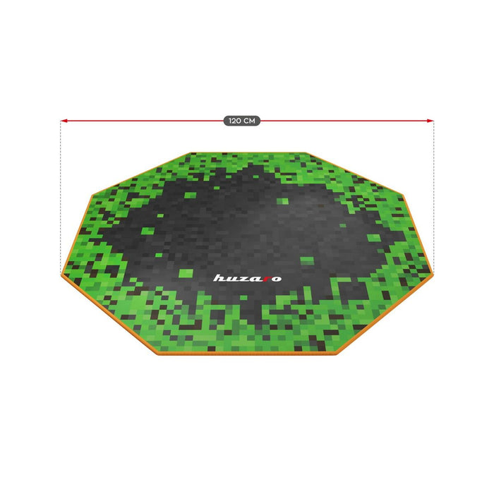 Pad Gaming Huzaro HZ-FloorMat 4.0 Pixel Verde