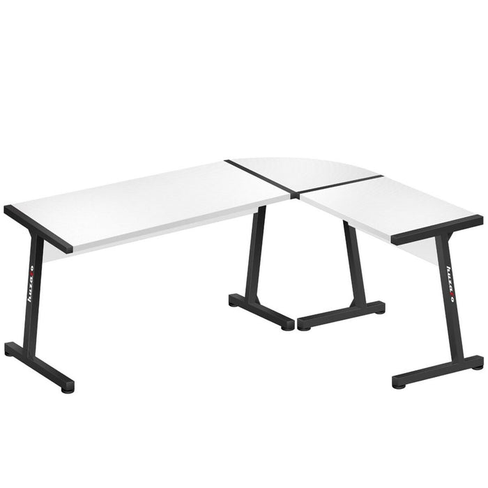 Birou Huzaro HZ-Hero 6.0 Alb Oțel Fibră de carbon Carton 178 x 4 x 112 cm