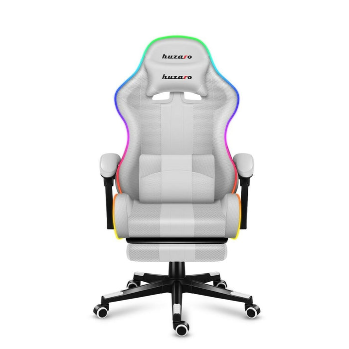 Scaun Gaming Huzaro FORCE 4.7 RGB Alb