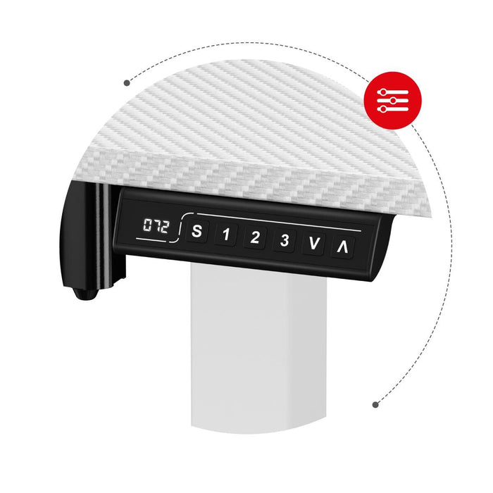Birou Huzaro HZ-Hero 8.2 White Alb
