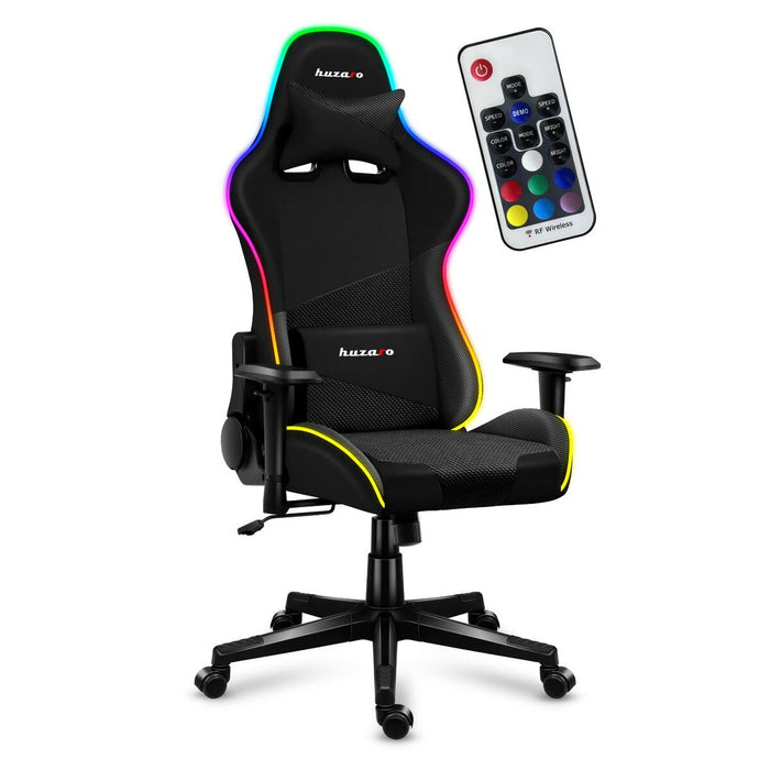 Scaun Gaming Huzaro Hz-Force 6.2 Black RGB Negru