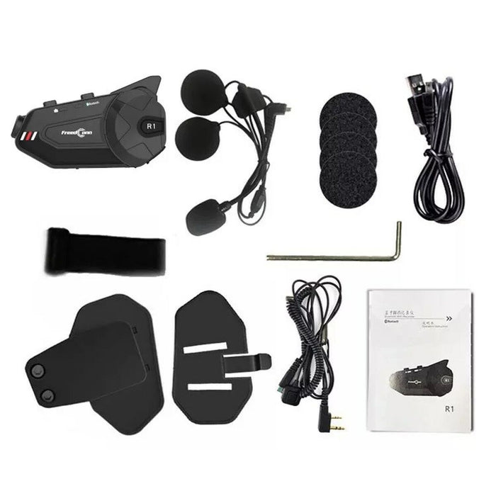 Interfon Freedconn R1 PLUS E Negru 1 Piese
