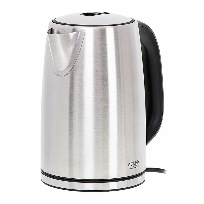 Fierbător Adler AD 1340 Negru Argintiu Oțel 2200 W 1,7 L