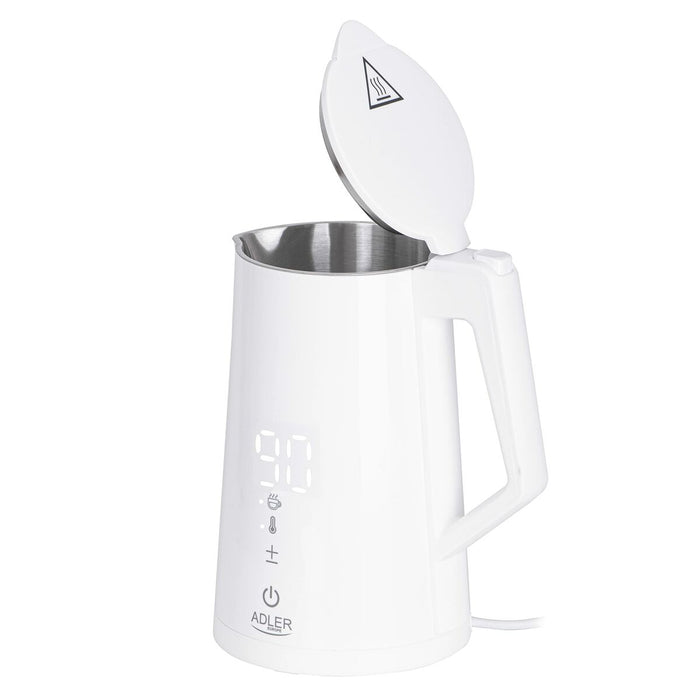 Fierbător Adler Alb Oțel inoxidabil 2200 W 1,7 L