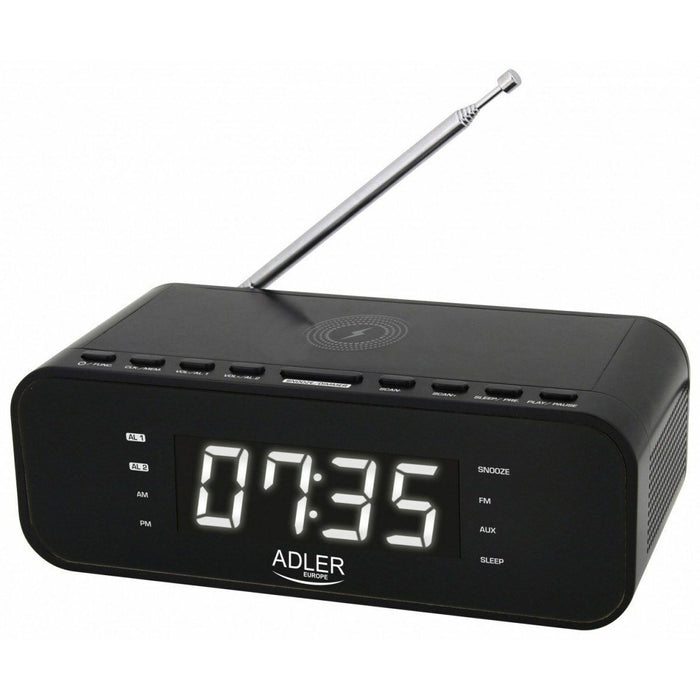 Radio Deșteptător Adler AD 1192b Alb Negru