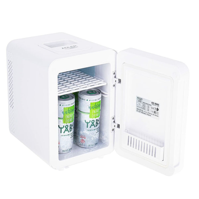 Mini frigider pentru produse cosmetice Adler AD 8085 Alb Oglindă 4 L