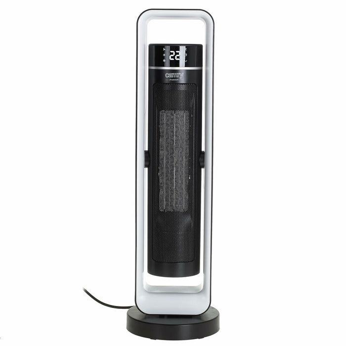 Termoventilator Portabil Adler CR 7745 Alb Negru 2200 W