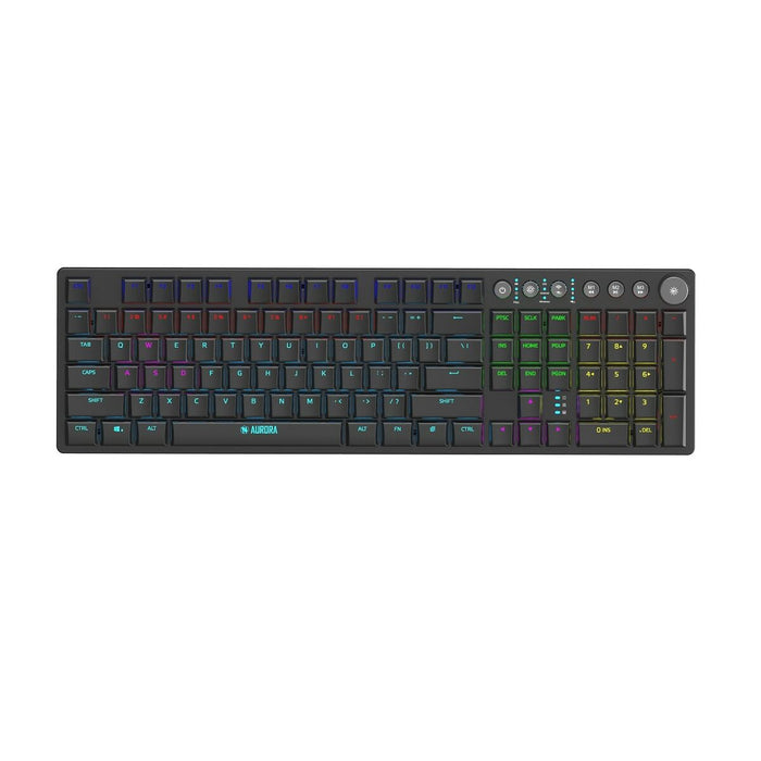 Tastatură Ibox AURORA K-6 Negru Engleză QWERTY