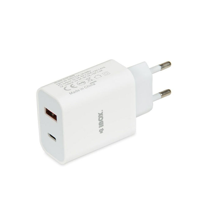Încărcător de Perete Ibox ILUC36W Alb 20 W