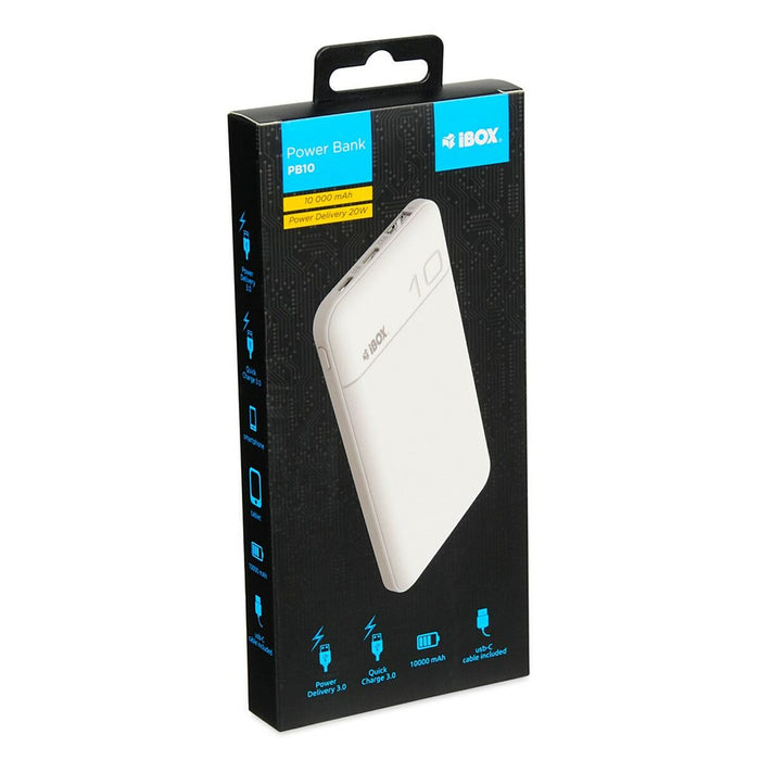 Powerbank Ibox IPB10 Alb 10000 mAh