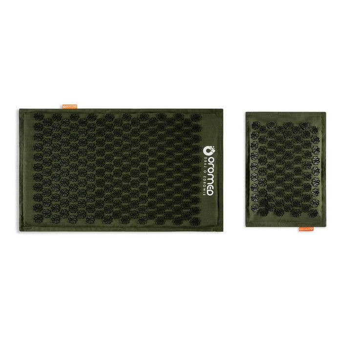 Saltea de Presopunctură Matlasată Oromed ORO-HEALTH Verde 43 x 67 cm