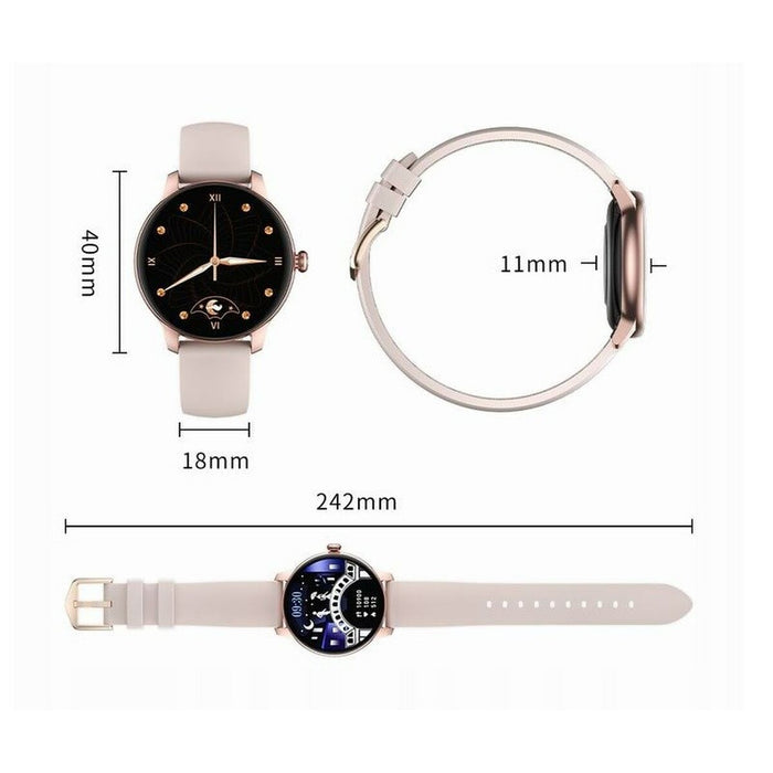 Smartwatch Oromed LADY GOLD NEXT Auriu* Da 1,09"