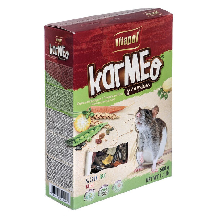 Nutreț Vitapol Karmeo Premium Somon Mazăre Şobolan 500 g