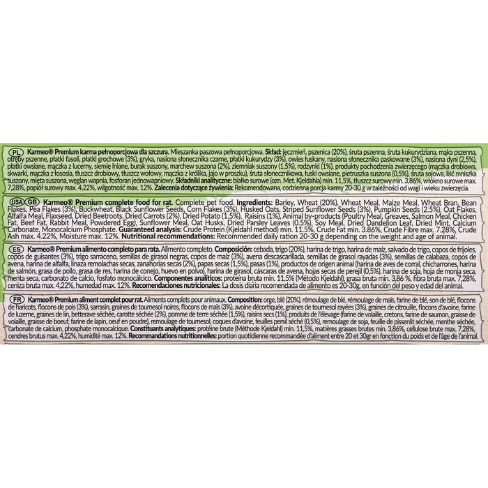 Nutreț Vitapol Karmeo Premium Somon Mazăre Şobolan 500 g