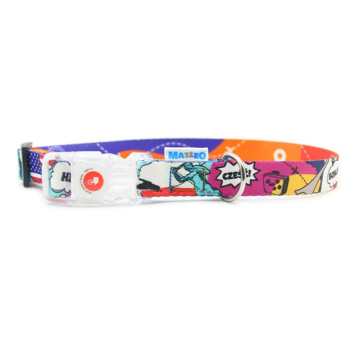 Zgardă pentru câini Matteo                                 35-50 cm Cu imprimeuri