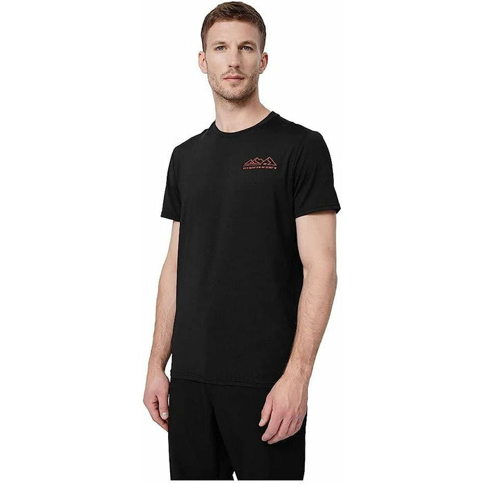 Tricou cu Mânecă Scurtă Bărbați 4F Fnk M209 Negru