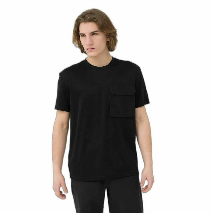 Tricou cu Mânecă Scurtă Bărbați 4F Fnk M200 Negru