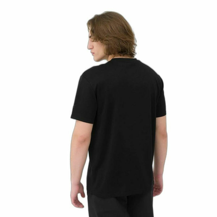 Tricou cu Mânecă Scurtă Bărbați 4F Fnk M200 Negru