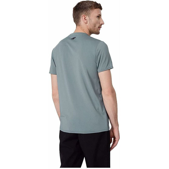 Tricou cu Mânecă Scurtă Bărbați 4F Fnk M209 Gri