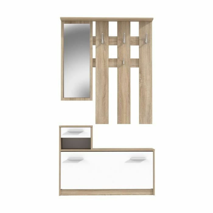 Set de mobilier Pili Alb 97,5 x 180 x 25 cm
