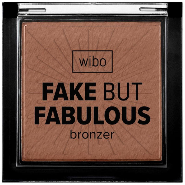 Pudră bronzantă compactă Wibo Fake But Fabulous, nuanța 03 Pralină, 9 g