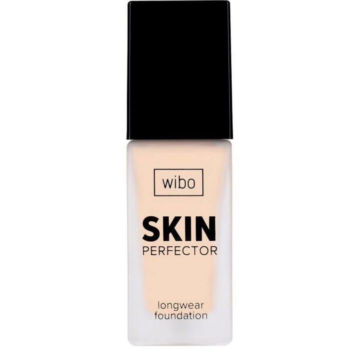 Fond de ten lichid Wibo Skin Perfector, cu textură ușoară, rezistent, nuanța 02W, 30 ml
